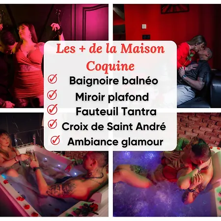 Lägenhet La Maison Coquine Balneo Béthune